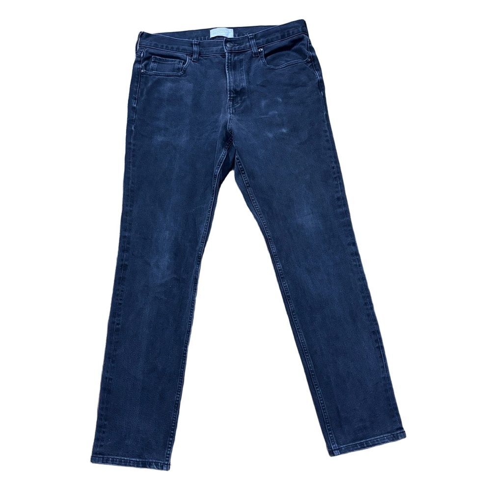 Everlane The Slim 4-Way Stretch Jeans Men’s 33x32 Black Organic Cotton